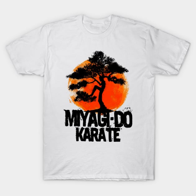 Cobra Kia-Miyagi Do Karate T-Shirt by Mavioso Pattern